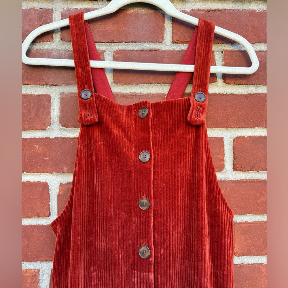 Madewell Corduroy Velour Jumpsuit